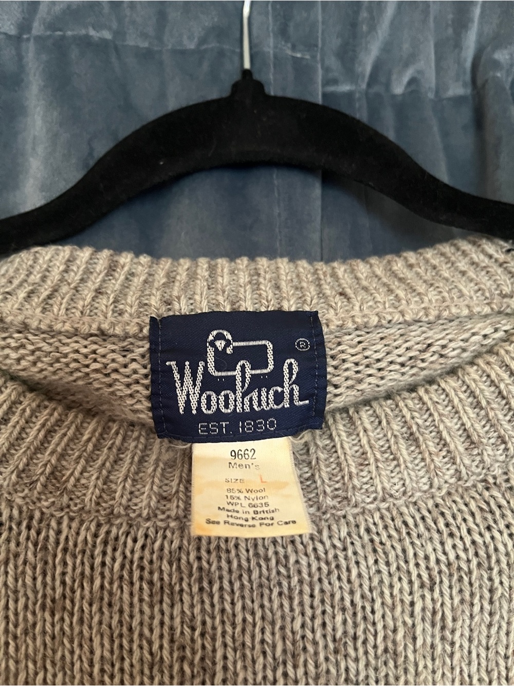 True vintage Woolrich striped sweater